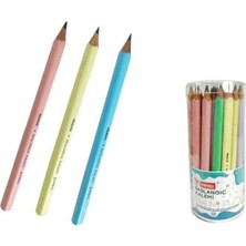 Mikro Siyah Jumbo Üçgen Ilk Kalemim Mikro Siyah Kalın Kurşun Kalem Başlagıç 3 Adet