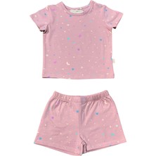 2'li Pijama Takımı - Salmon Pink Star