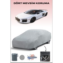 Breen Audi R8 2 Coupe ile Uyumlu Oto Branda, Araba Brandası, Su ve Güneş Geçirmez Araba Çadırı