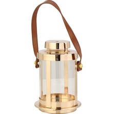 Vitale Gold Küçük Matara Fener 15*15*23 cm AK.JD0074