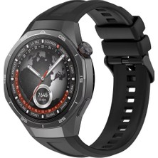 Huawei Watch Gt 6 46MM - Gt 6 Pro Uyumlu Tokalı Tam Uyum Silikon Kordon 22MM 1.kalite