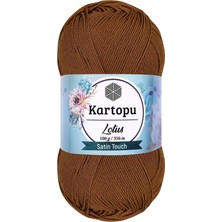 Kartopu 1 Adet Lotus Bikini Büstiyer Bluz Örgü İpi  K840 Koyu Hardal