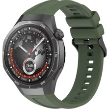 Huawei Watch Gt 6 46MM - Gt 6 Pro Uyumlu Tokalı Tam Uyum Silikon Kordon 22MM 1.kalite