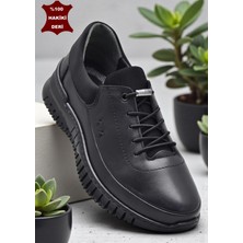 4219 Tam Ortopedik %100 Hakiki Deri Günlük Ayakkabı Kadın Ayakkabı Kaymaz Taban