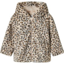 Name It Nmfmıla Jacket W Hood Pb Grı Kız Çocuk Mont