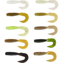 Ryuji Swim Worm 5.5 cm Tpr Kokulu Silikon Yem