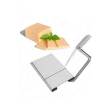 Paslanmaz Çelik Tereyağ ve Kaşar Peyniri Dilimleyici Rende – Çok Amaçlı Peynir Kesici Mutfak Aparatı