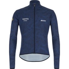 Santini Eroıca Nebula Arte Erkek Rüzgarlık Bisiklet Ceketi ER33275NEBULARTE