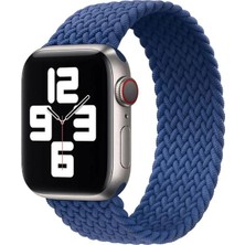 Forzacase Apple Watch Se 3 44MM ile Uyumlu Hasır Örgü Solo Loop Kordon Kayış - FC401