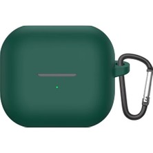 Samsung Galaxy Buds 3 Fe Uyumlu Soft Silikon Kılıf+Kanca