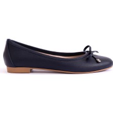 Hakiki Deri Kadın Babet Ayakkabı 25PST6030