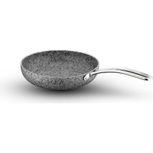 Stone-Age 22 cm Çizilmez Yanmaz Yapışmaz Indüksiyonlu Tava