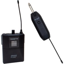 MV-19601 Kablosuz Enstrüman Uyumlu Bluetooth Jak Girişli Ikili Mikrofon Set