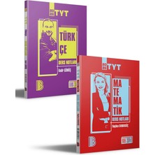 2026 Tyt Türkçe ve Matematik Ders Notları Seti Benim Hocam Yayınları