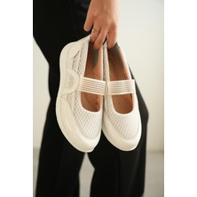 Büyük Numara Bayan Günlük Spor Babet  Ayakkabı