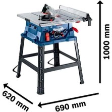 Gts 254 Tezgah Tipi Testere (1.800 W, Testere Bıçak Çapı: 254 Mm, Göbek Çapı: 30