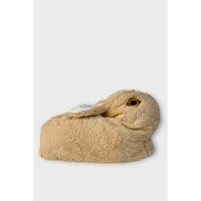 Mece Spor Panduf Peluş Tavşanlı Panduf Kışlık Ev Ayakkabısı  (Hediyelik)