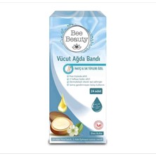 Bee Beauty Vücut Ağda Bandı 24'lü