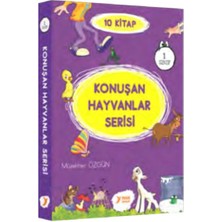 Konuşan Hayvanlar Serisi 1. Sınıf Renkli Heceli 10 Kitap