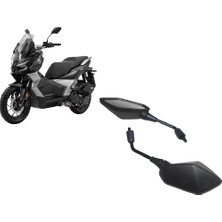 Motosiklet Ayna Takımı Uzun Kol Geniş Açı - Voge Sr1 ve Sr1 Adv