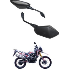 Motosiklet Ayna Takımı Uzun Kol Geniş Açı - Arora CR250 Cross