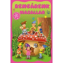 Çocuklar Için Hayal ve Odak Geliştirici Rengarenk Masallar Fuşya Kitap