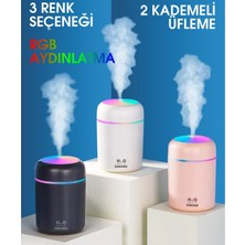💨 Katjmer H20 SD09 Nemlendirici | Renkli Ortam Işığı | Buhar Makinesi & Aroma Difüzör