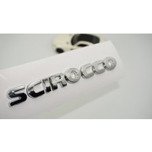 Dk Tuning Vw Volkswagen Scirocco Mk3 Bagaj Krom Yazı Logo Arma