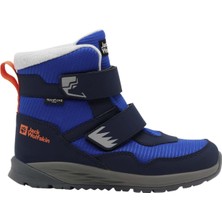 Jack Wolfskin Polar Bear-B Texapore Mid Vc K Unisex Çocuk Mavi Bot