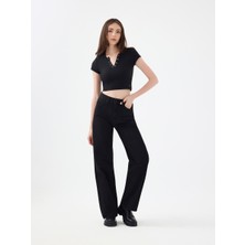 Wide Leg Regular Fit Kadın Pantolon