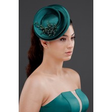 Kristal Taş Detaylı Nikah Kep – Nişan, Düğün ve Özel Davet Aksesuarı