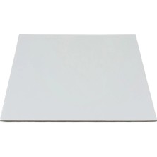 Sedef Kaplamalı Kare Turta Pasta Altlığı 11X11 cm 1.6 mm