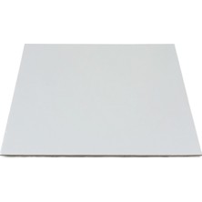 Sedef Kaplamalı Kare Turta Pasta Altlığı 22X22 cm 1.6 mm