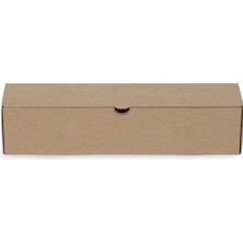 Oluklu Kraft Renk Dürüm Kutusu 31.5X7X7 cm