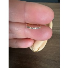 Cerrahi Çelik Taşlı, Kilitli Halka Piercing-Conch,daith,helix,lobe,septum-Halka Çapı 10MM-1 Adet