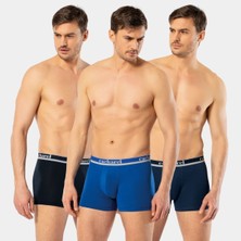 Cacharel Erkek 3'lü Boxer 1337/Lacivert-İndigo-Saks
