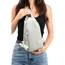 Sanmorris Kadın Su Geçirmez Buruşuk Kumaş Çapraz Çanta 3037