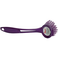 Plastik Saplı Lavabo Küvet Bulaşık Fırçası Karışık Renk