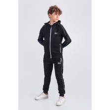 Pina Kids Unisex Dalgıç Kumaş Eşofman Takımı Unlimited Potential ESF1725Y