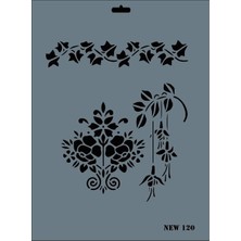 Rich New Seri N-120 Stencil 35X25 cm