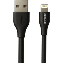 USB A / Lightning 12W Şarj ve Data Kablosu 1,2 Metre Uyumlu