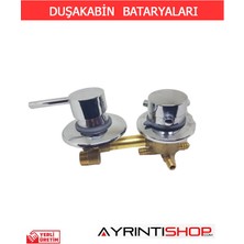 Ayrıntıshop Banyo Duşakabin Kompakt Batarya 4 Yollu
