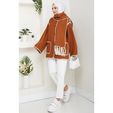 Ahen Atkılı Kaşe Ceket 1593 - Vizon