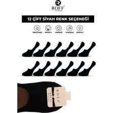 Penye Kadın Suba Babet Çorap Dikişsiz Terletmeyen Rahat Görünmez Çorap 12’li Paket