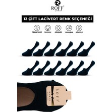 Penye Kadın Suba Babet Çorap Dikişsiz Terletmeyen Rahat Görünmez Çorap 12’li Paket