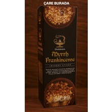 Darshan Incense - Myrrh Frankincense 20'li Çubuk Tütsü (Akgünlük)