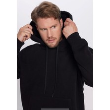 Kapüşonlu 3 Iplik Sweatshirt