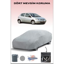 Breen Toyota Yaris 1 ile Uyumlu Oto Branda, Araba Brandası, Su ve Güneş Geçirmez Araba Çadırı