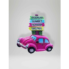 Bodrum / Gümbet / Yalıkavak / Turgutreis Temalı Kabartmalı Polyester Magnet