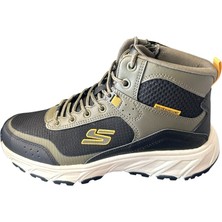 Skechers Hillcrest 2.0 Erkek Haki Outdoor Bot 237804 Olbk